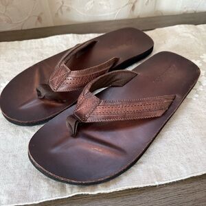Men’s Clark’s leather sandals flip flops